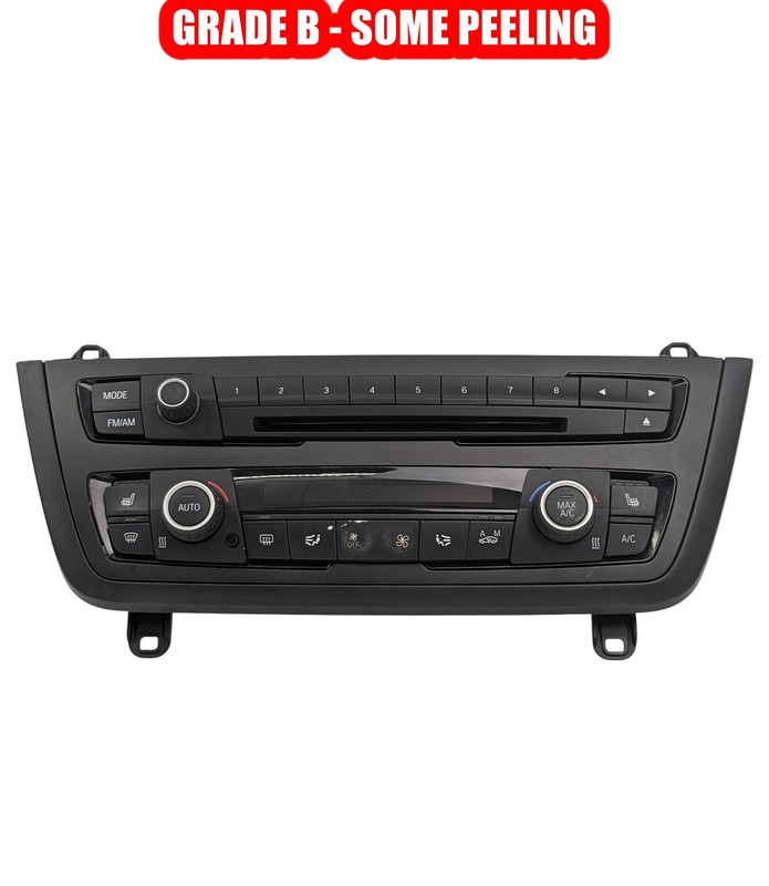 2012-2015 BMW 320i 328i 335i Climate Control Panel CD Player 6411928733701 OEM