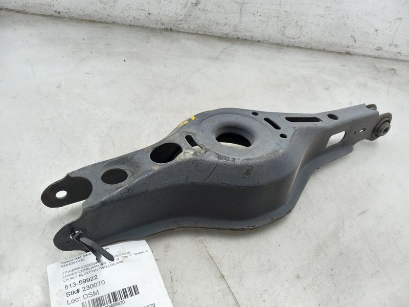 16-19 TOYOTA PRIUS 1.8L FWD AT DRIVER SIDE REAR LOWER CONTROL LOCATING ARM