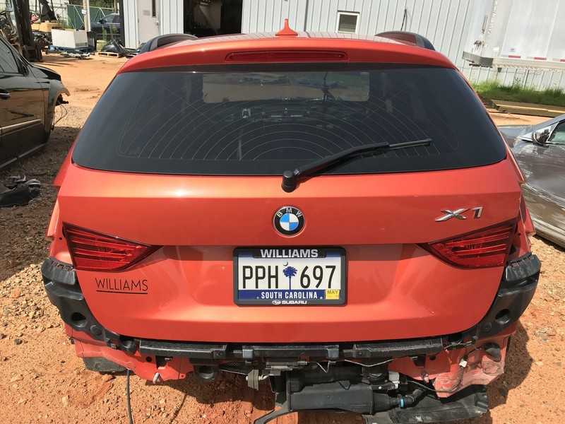 12 13 14 15 BMW X1 E84 TRUNK LID TRUNKLID TAILGATE LIFTGATE OEM ORANGE