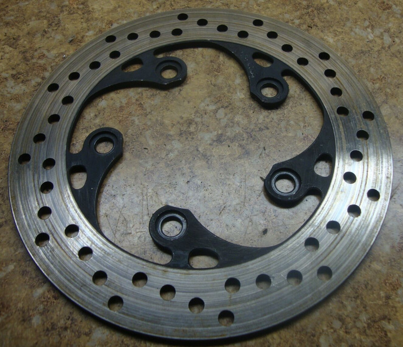 2012 Suzuki GSXR750 GSX-R750 GSXR 750 Rear Disk Brake Rotor Back Rim Wheel 12