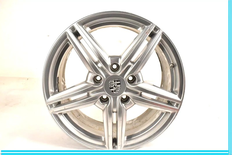 11-18 Porsche Cayenne 958 Hybrid S 8.5 X 19 19" Wheel Rim Silver 7P5601025E OEM