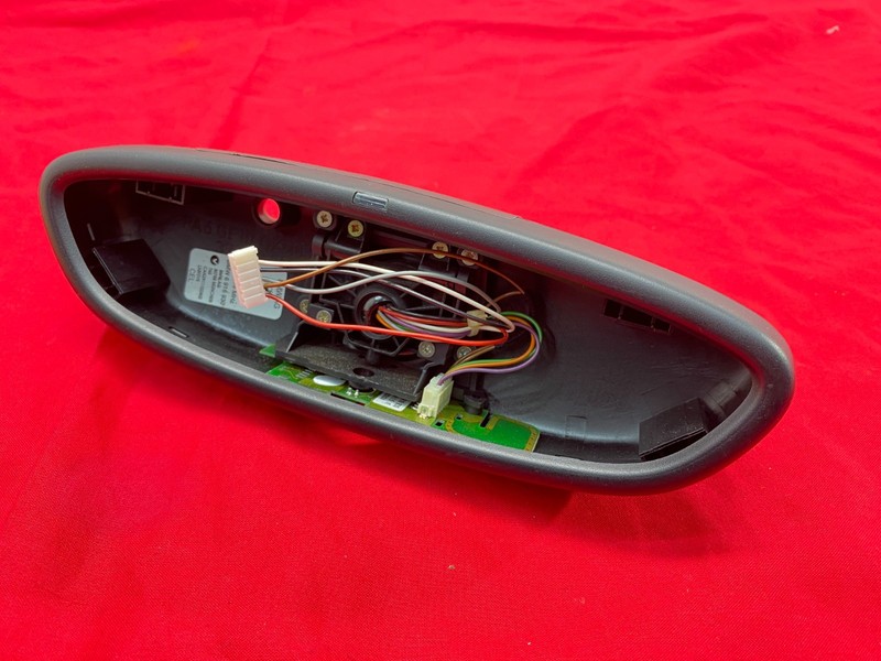 03-08 BMW E85 E86 Z4 Front Upper Interior Rear View Mirror Glass *Damaged* OEM✅