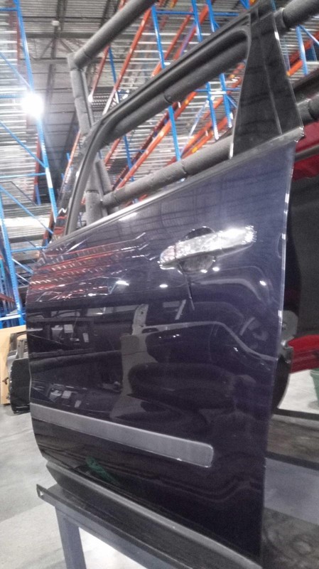 2015 Chevrolet Traverse Left Rear Door Blue OEM Used 215915 126K Miles