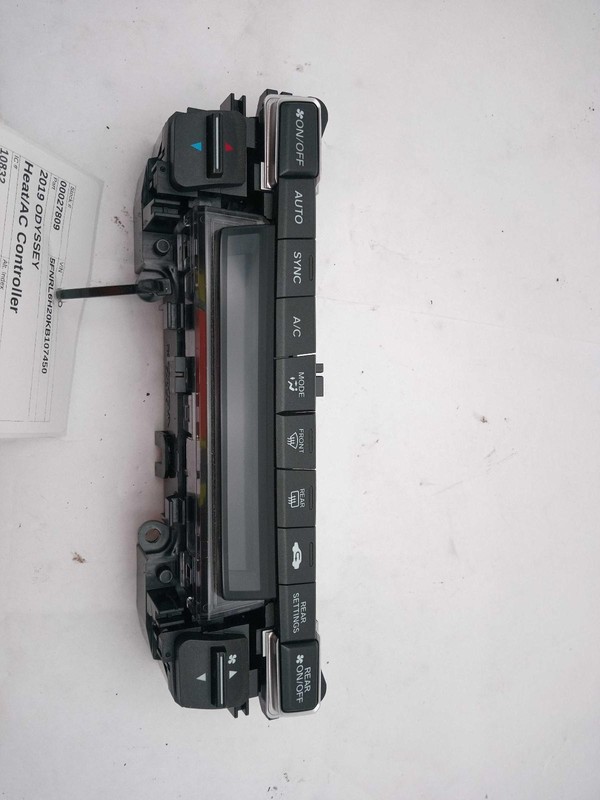 2019 Honda Odyssey A/C Selector Switch OEM Grey 79600THRA520M1 125K Miles