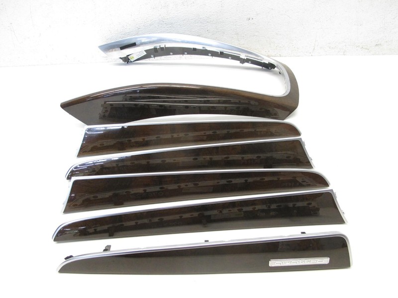 09-17 AUDI 8R Q5 SQ5 DASHBOARD DOOR PANEL INTERIOR TRIM SET OEM 070324