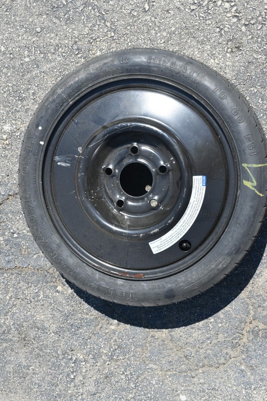 T125/70D15 Spare Tire 5x115 CB70 Fits Pontiac Chevrolet Buick Cadillac OEM