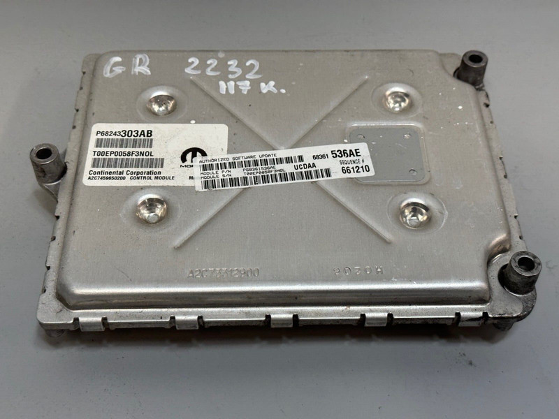 ✅ POWERTRAIN CONTROL MODULE 2013-2022 clas RAM 1500 MODULE68361536AE MOPAR OEM
