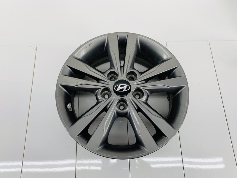 17-18 HYUNDAI ELANTRA ALLOY WHEEL RIM 5 DOUBLE SPOKE 6.5JX16 IS 50 OEM