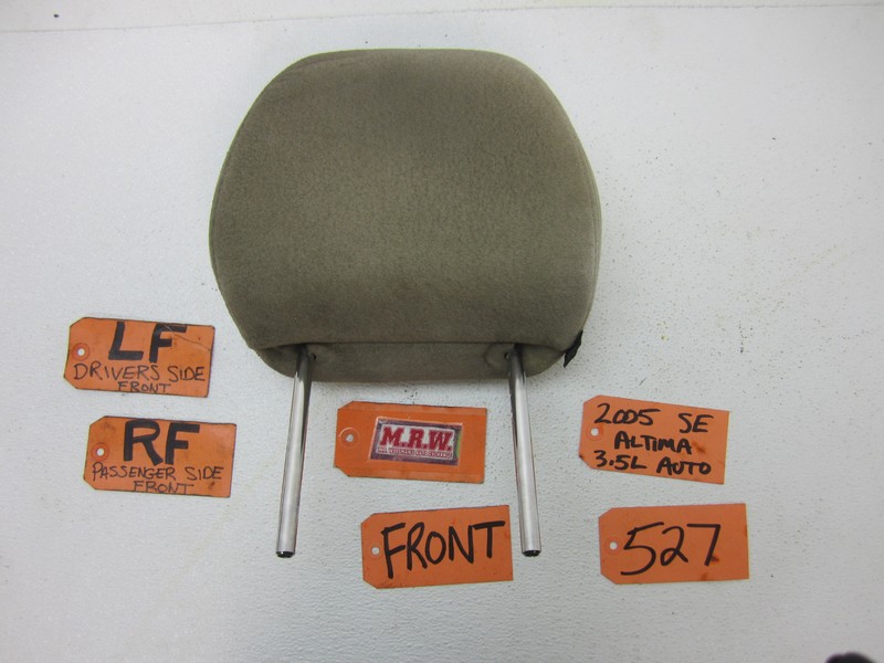 FITS 05 06 ALTIMA FRONT SEAT HEAD REST HEADREST RIGHT LEFT DRIVER PASSENGER CAR
