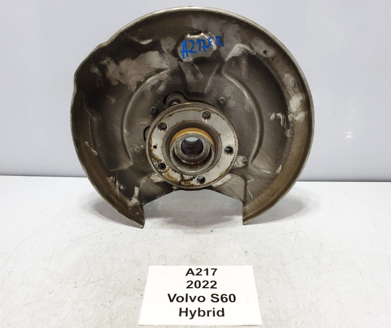 ✅ 19-24 OEM Volvo S60 V60 AWD Rear Right Passenger Side Spindle Knuckle Hub