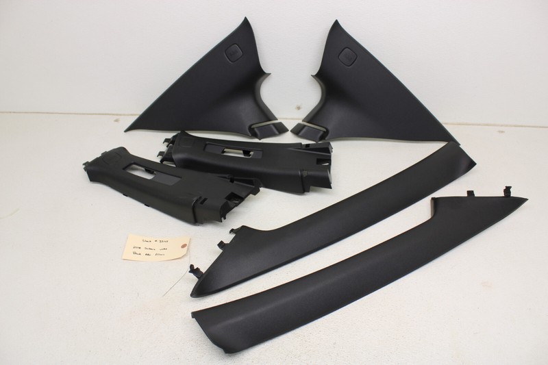 Subaru WRX STI Black ABC Pillars Roof Panels Trim Set Genuine Oem 2015-2021