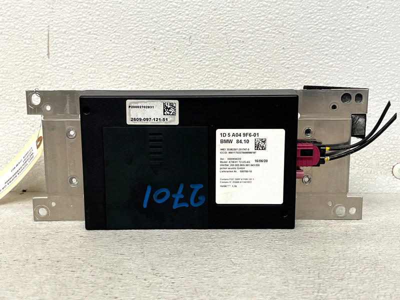 ⭐2021-2023 TOYOTA SUPRA A91 COMMUNCATION BLUETOOTH PHONE CONTROL MODULE LOT2701