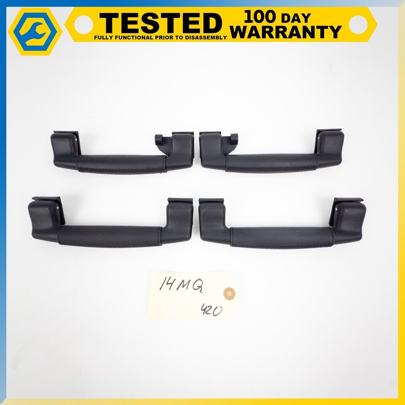 14-19 MASERATI QUATTROPORTE GHIBLI ROOF HEADLINER GRAB GRIP HANDLE SET OEM