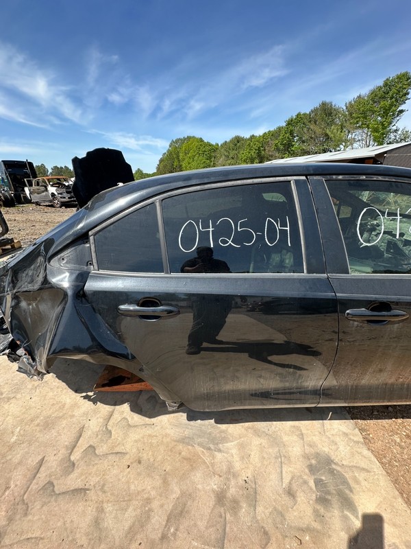 2020-2024 TOYOTA COROLLA SEDAN REAR RIGHT SIDE DOOR SHELL PANEL BLACK OEM