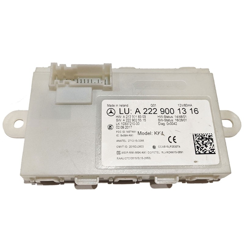 OEM Keyless Go Entry Control Module Mercedes-Benz W222 S-Class 18-21 2229001316