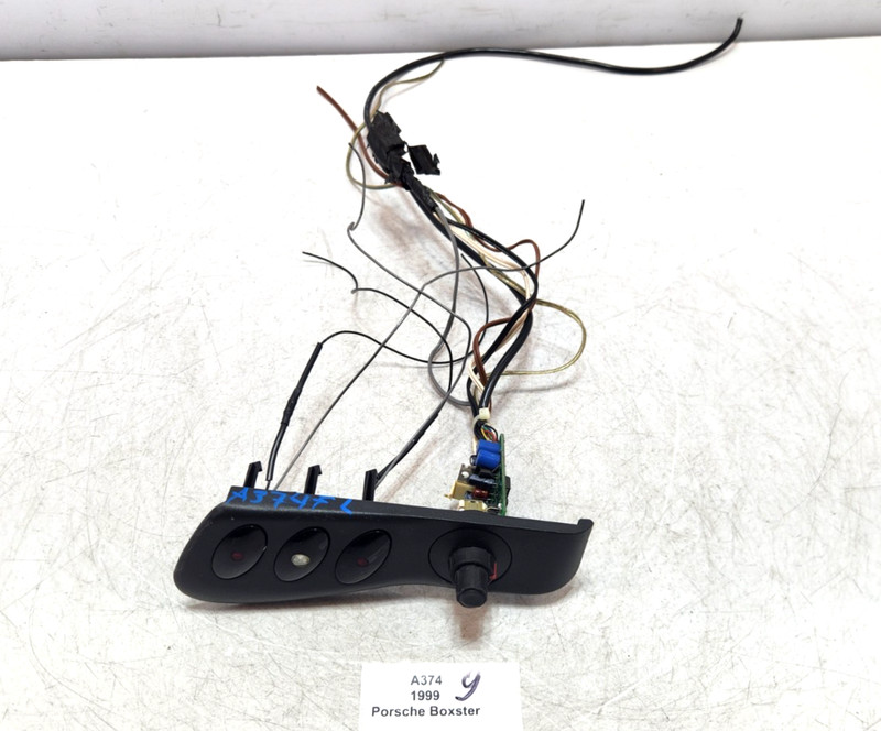 ✅ 97-99 OEM Porsche Boxster 986 Front Left Dash Control Switch Trim Panel Bezel