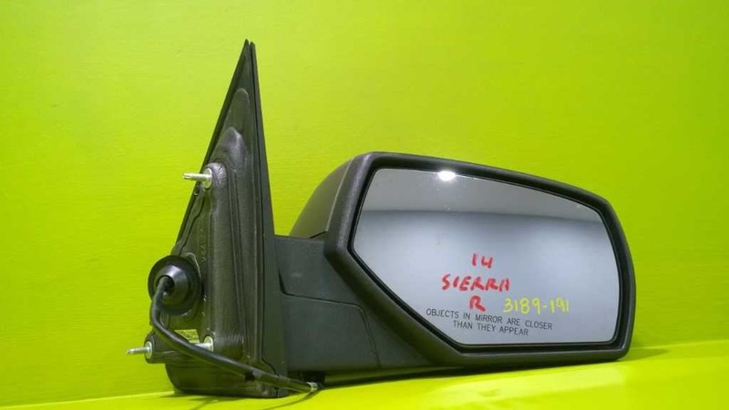 14 15 16 17 18 19 GMC SIERRA PASSENGER RIGHT SIDE VIEW MIRROR OEM 3189-191