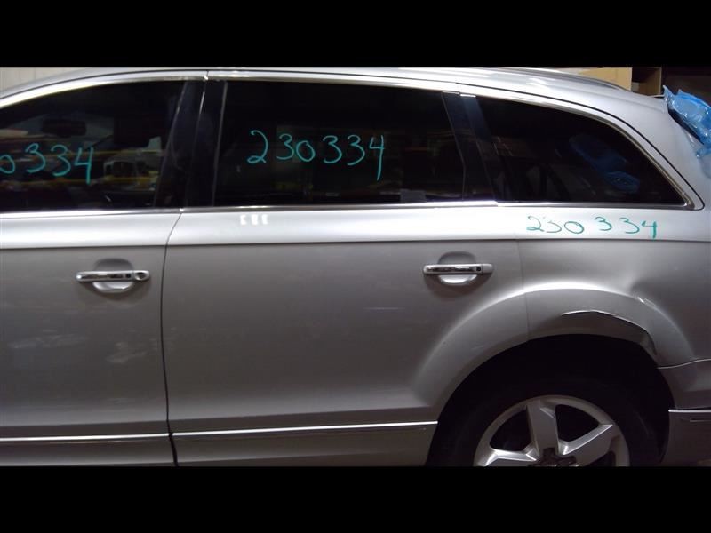 Driver Left Rear Side Door Silver Electric Fits 13-15 AUDI Q7 1172357