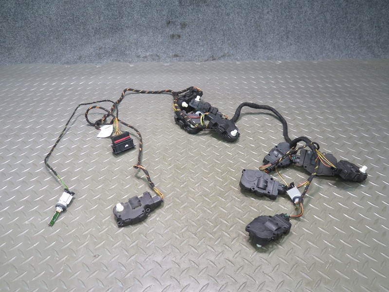 2011-2018 PORSCHE CAYENNE 958 A/C HEATER FLAP DOOR ACTUATOR MOTOR WIRING SET