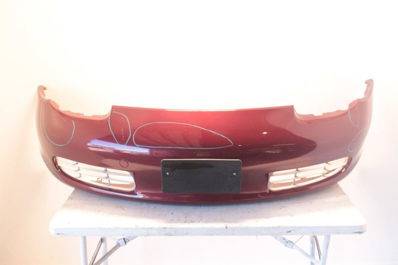 97-02 Porsche Boxster 2.7L Maroon Front Bumper Cover 98650531100