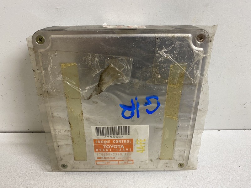 1991-1992 Toyota Corolla Prizm Engine Computer Control Module Ecu Ecm Pcu Pcm