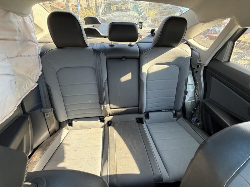 2019-2025 Volkswagen Jetta Rear 2ND Raw Seat Cloth Black