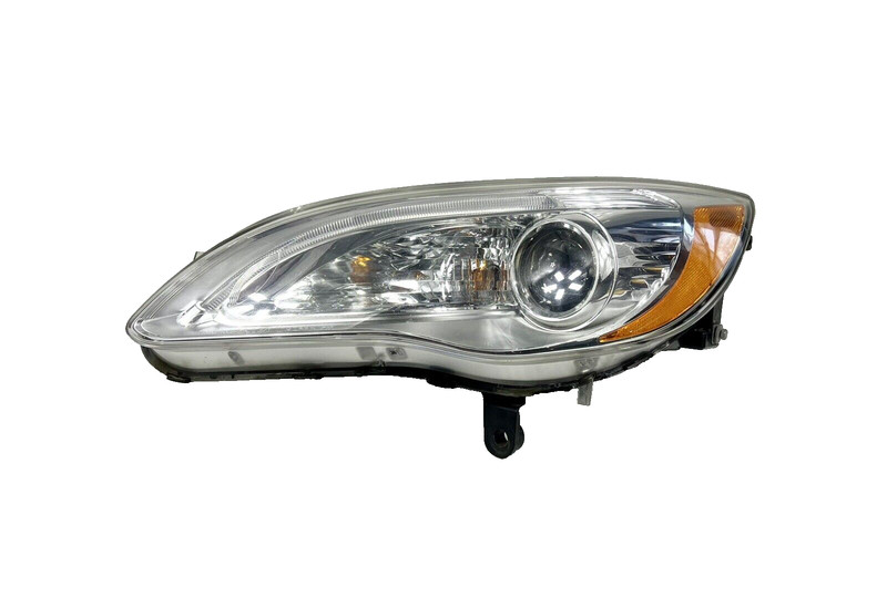 2011-2014 Chrysler 200 Left Driver Headlamp Assembly Chrome Bezel 05182591AB
