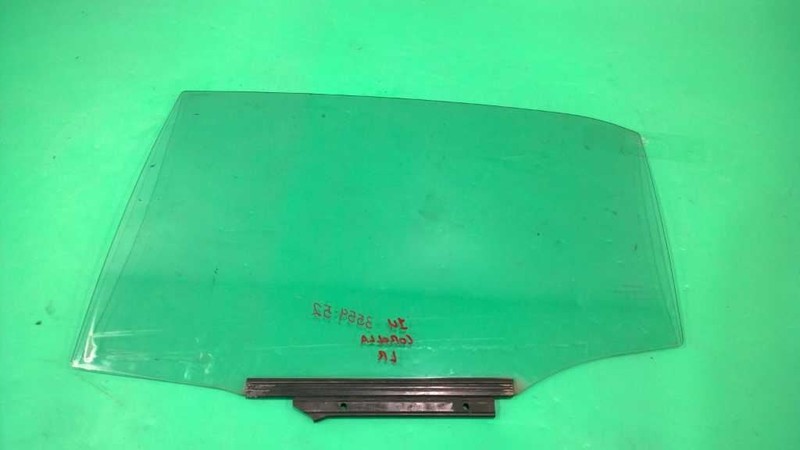 14 15 16 17 18 19 COROLLA DRIVER LEFT REAR WINDOW DOOR GLASS OEM 3559-52