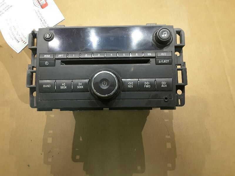 AUDIO EQUIPMENT AM-FM-CD PLAYER OPT U1C FITS 06-08 IMPALA 159361