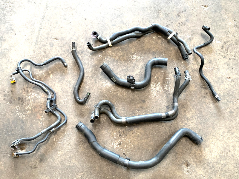 17-21 MAZDA CX-5 2.5L ENGINE RADIATOR COOLANT WATER HOSE PIPE OEM #A0.21