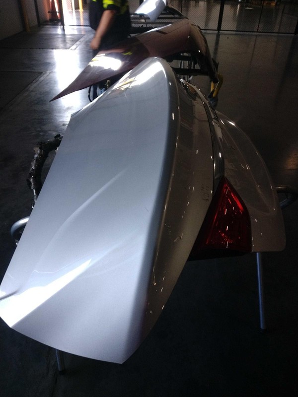 2017 Chevrolet Impala Deck Lid Trunk Lid Silver OEM Used 110K Miles