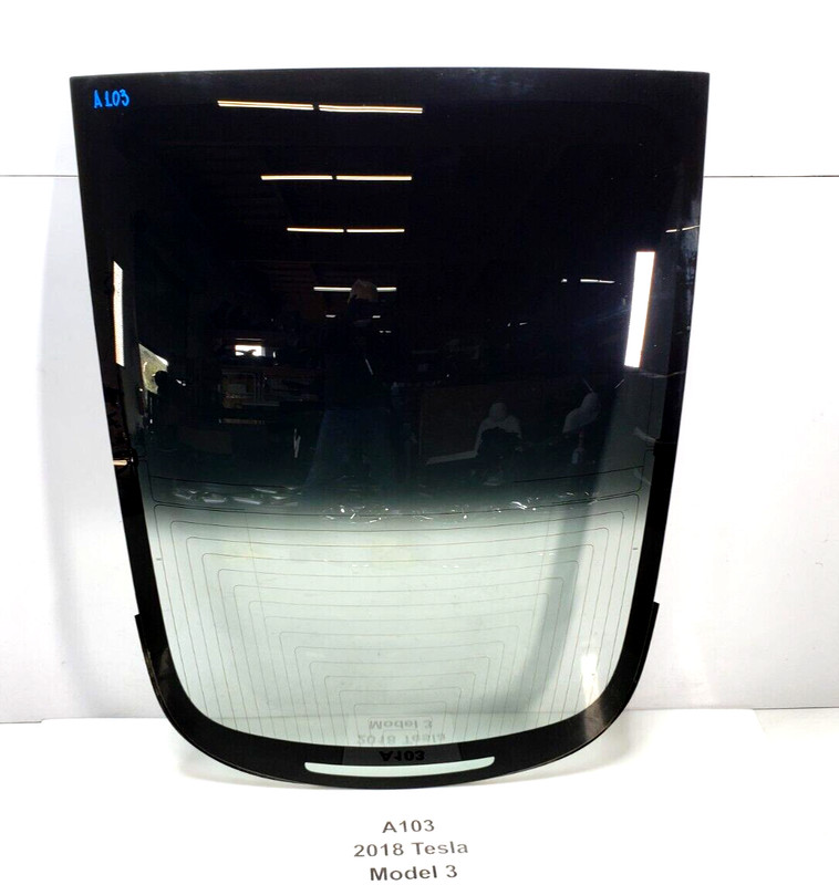 ✅ 2017-2023 OEM Tesla Model 3 Rear Body Tailgate Panoramic Sunroof Glass