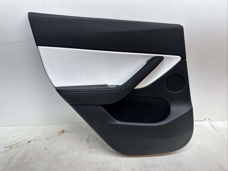 🌟21-22 Tesla Model 3 Rear Driver Side Interior Door Panel Trim Card Assy 463 C1
