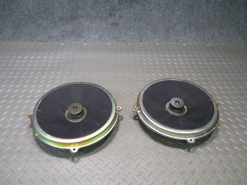 2004-2009 CADILLAC XLR FRONT LEFT & RIGHT SIDE DOOR AUDIO SOUND SPEAKER BOSE SET