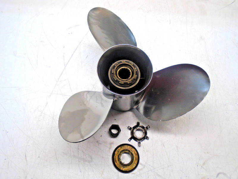 K3 14 1/4" X 19P CABELA'S SS PROP C311419 MERCURY YAMAHA HONDA SUZUKI 4.75"
