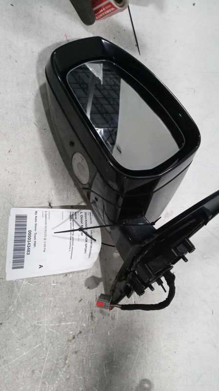 2014 Land Rover Range Rover Sport Left Door Mirror Assembly - Used, 596325