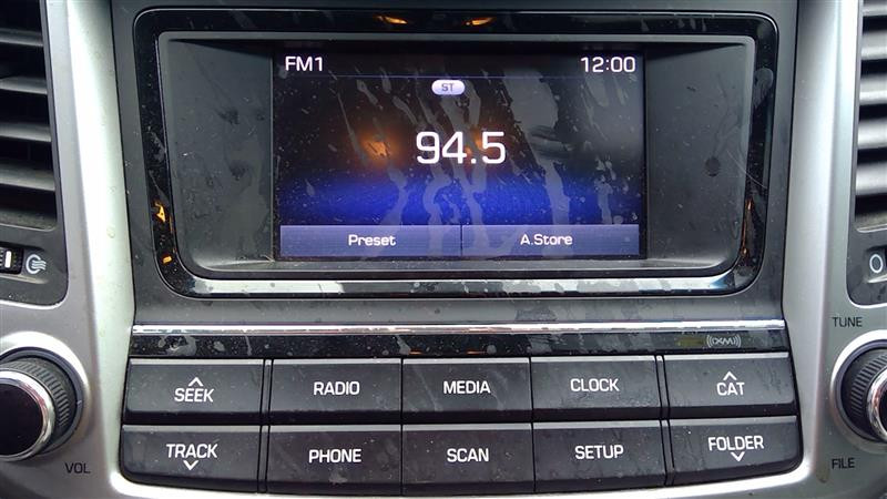 2016-2017 Hyundai Tucson NON-NAV Radio Stereo Display Screen Menu Info Media