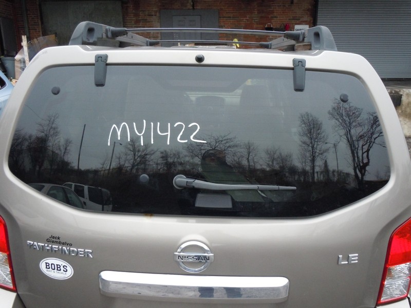 2005-2008 Nissan Pathfinder Rear Back Window Hatch Glass OEM