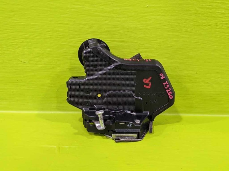 06-13 IS250 DRIVER LEFT REAR DOOR LOCK LATCH ACTUATOR OEM 3861-41