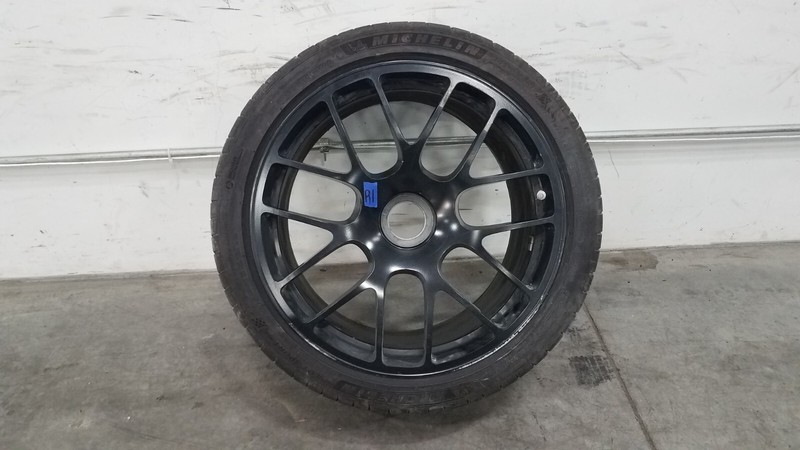 2012 Porsche 911 Turbo S 997 Rear 19" Centerlock Wheel / Tire #1 #3351 KK3