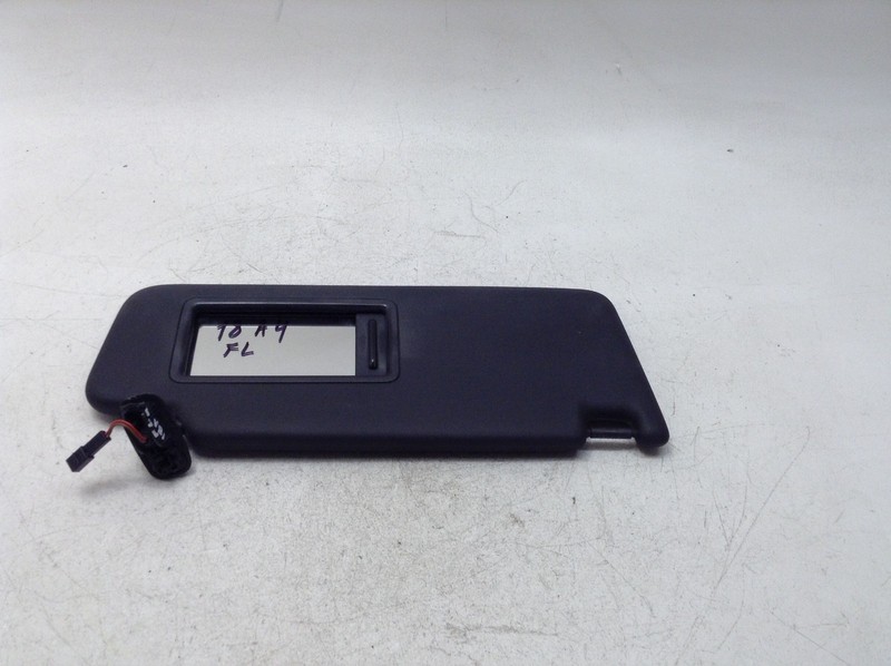 17-19 AUDI A4 FRONT LEFT DRIVER SIDE SUN VISOR BLACK OEM