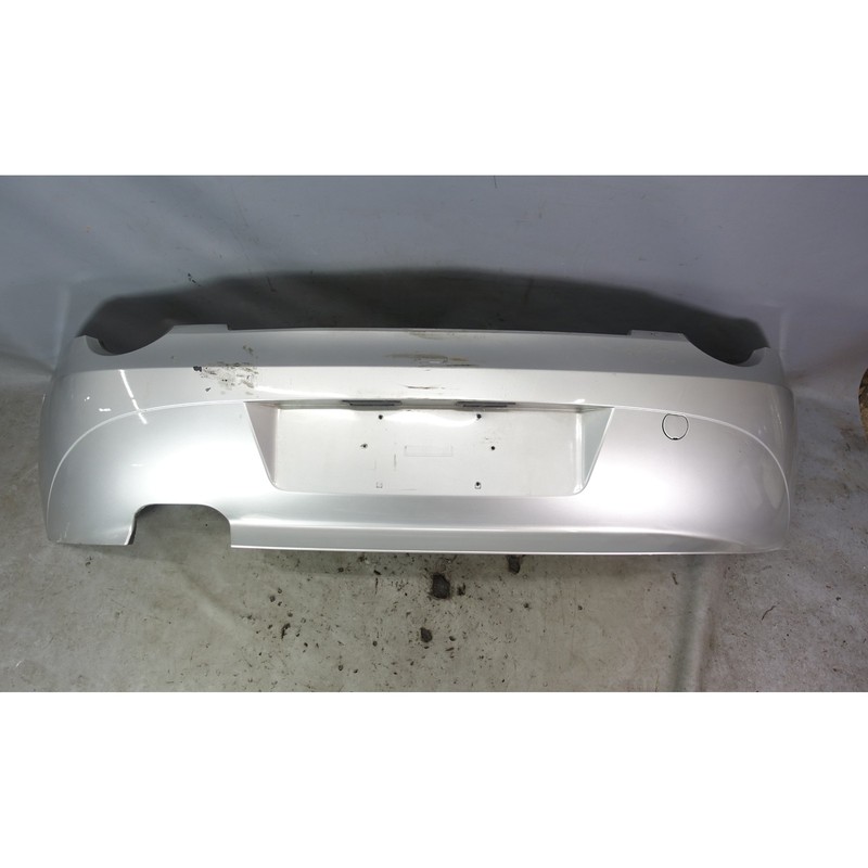 Damaged 03-05 E85 Z4 Factory Early Rear Bumper Cover Trim Titanium Silver OEM
