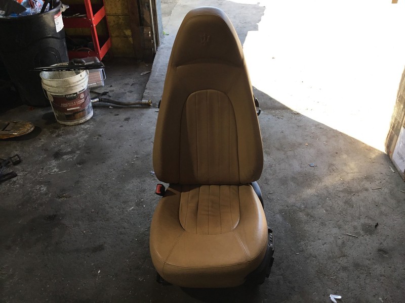 Maserati Coupe GT 2003 Front Left Driver Upper Lower Seat Assembly 02-06 ;:Y