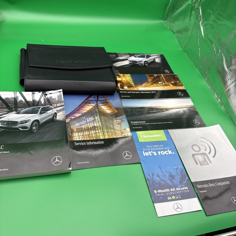 2019 Mercedes-Benz GLC Owners Manual Supplement Brief Overview Case Included