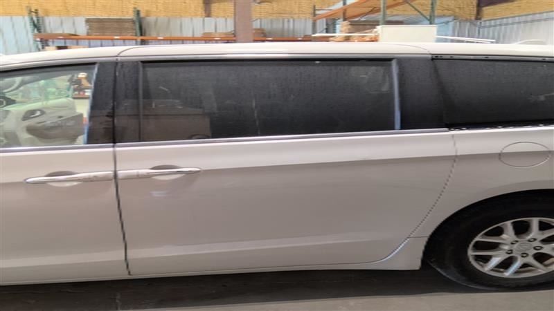 Driver Rear Side Door Movable Tempered Glass Fits 17-23 PACIFICA 3346695