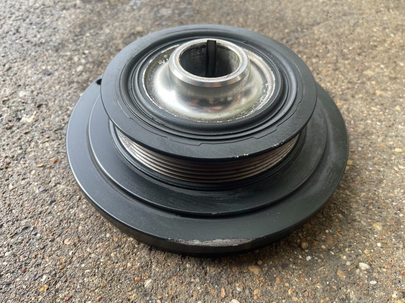 2007 Maserati Quattroporte HARMONIC BALANCER CRANKSHAFT PULLEY VIBRATION DAMPER