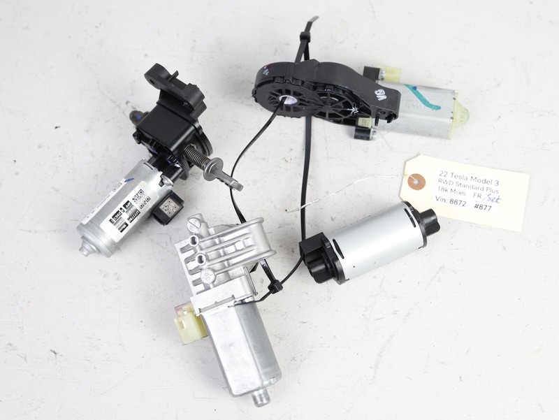 2017-2023 TESLA MODEL 3 FRONT RIGHT PASSENGER SEAT ADJUST MOTOR SET OEM 18K🚗