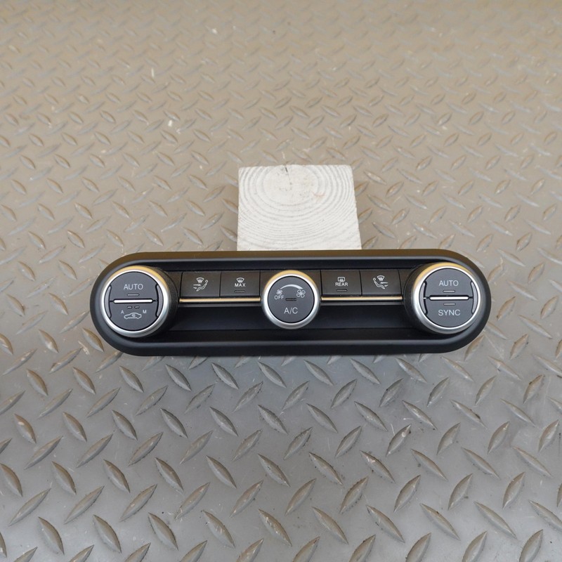2018-2021 ALFA ROMEO STELVIO DASH A/C HEATER CONTROL SWITCH OEM 7AW33LXHAA