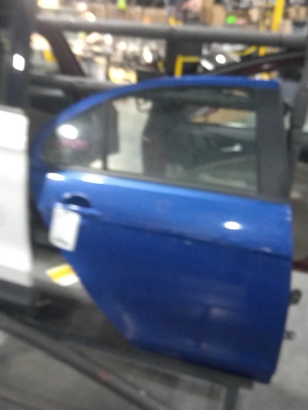 2015 Mitsubishi Lancer Rear Right Door Blue 730968 136K Miles Used OEM