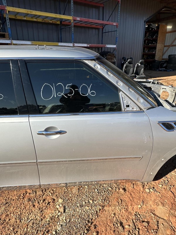 2011-2013 INFINITI QX56 FRONT RIGHT PASSENGER SIDE DOOR SHELL W/ GLASS GRAY OEM